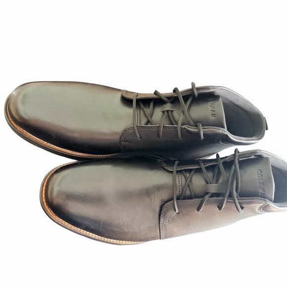 Cole Haan Grand Plus Ultra Chukka Leather Boot Men\'s Size 13 Black C39933. New
